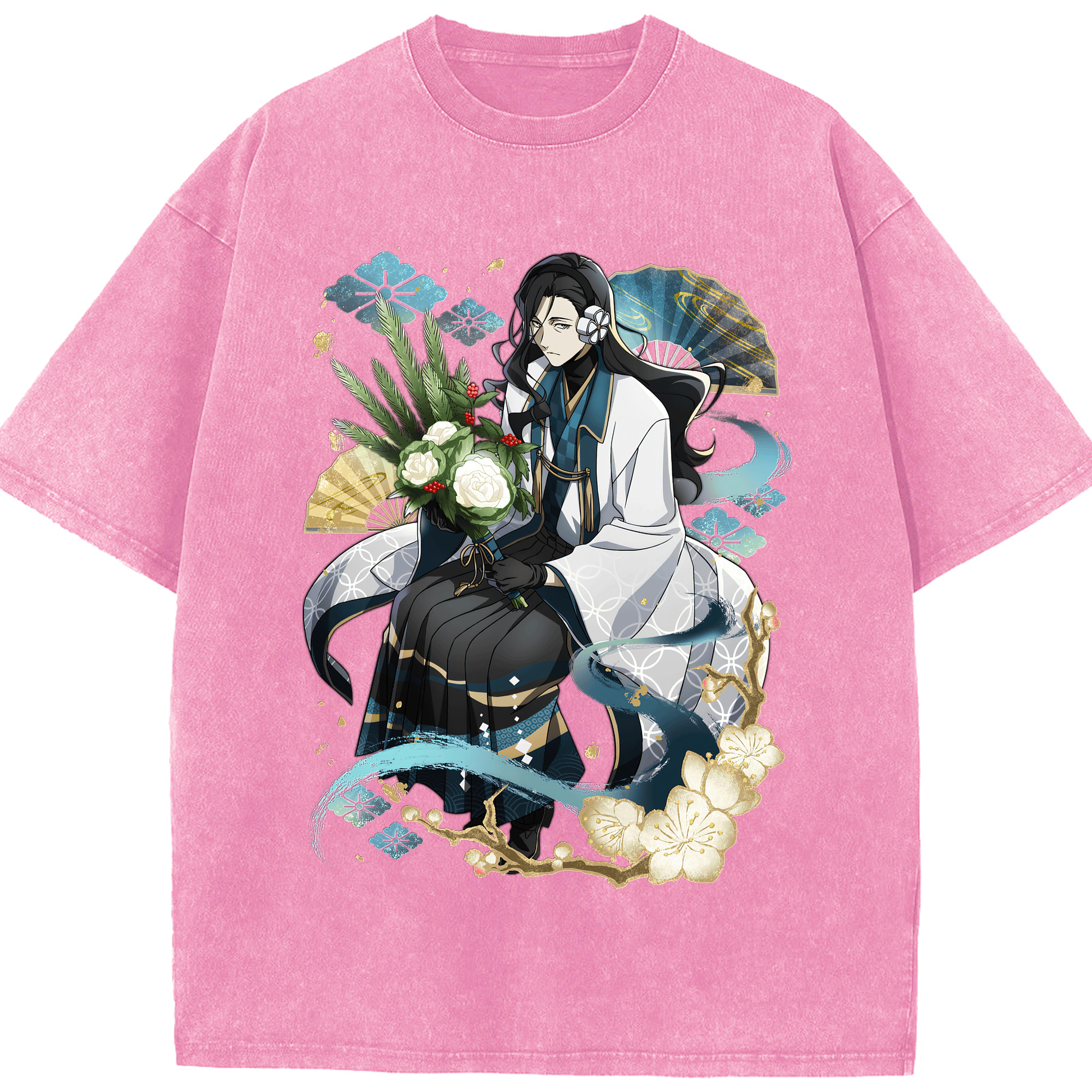 （画像用） 文豪ストレイドッグス Bungo Stray Dogs 綿100% ヴィンテージ風 半袖Tシャツ（フロントプリント）